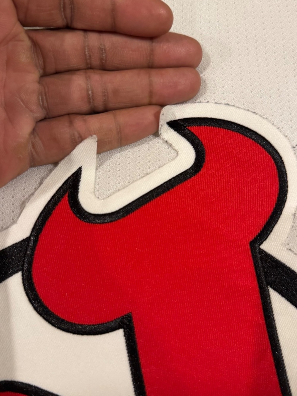Athletic Knit New Jersey Devils NHL Hockey Jersey Men's M Medium - Picture 7 of 8